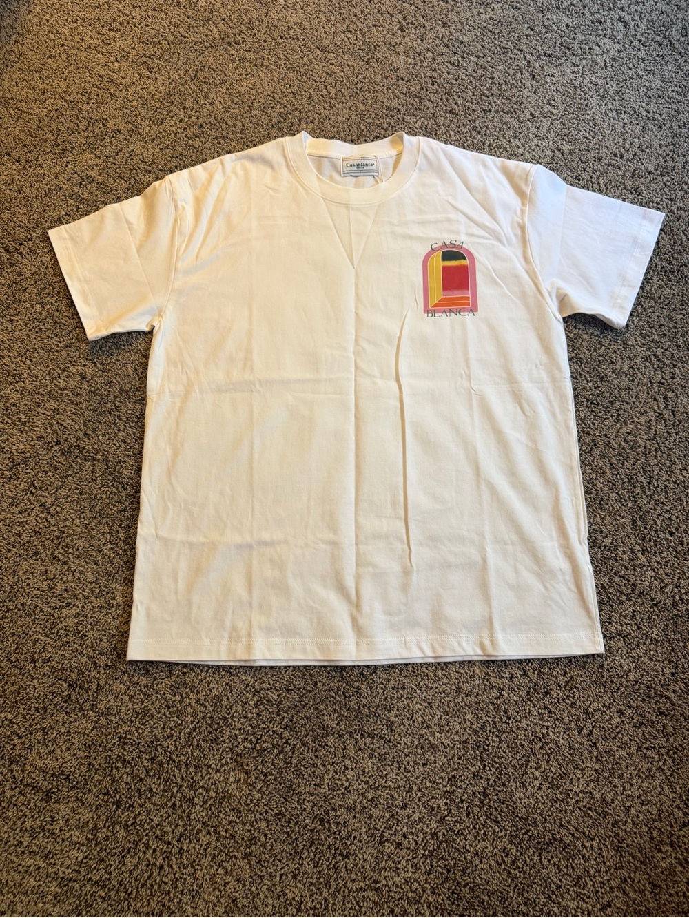 Casa Blanca White Short Sleeve Graphic Tee